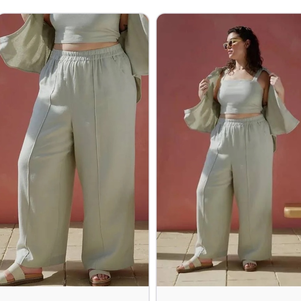 Madewell wide leg pants